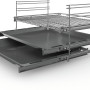Bosch HLS59D350 inductie roestvrijstaal fornuis