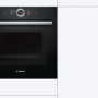 Bosch HMG6764B1 zwart inbouw oven met magnetron