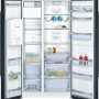 Bosch KAD92SB30 zwart side-by-side koelkast
