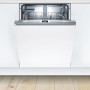 Bosch SBV4HAX40N verhoogde inbouw vaatwasser - 46 dB