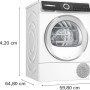 Bosch WQH246CENL warmtepompdroger - wit