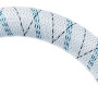 De slang van de Bosch BGL8430 is uitgevoerd in textiel en zodoende zeer flexibel