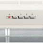 Het bedieningspaneel van de Bosch DHU672U onderbouw afzuigkap wit