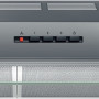 Het bedieningspaneel van de Bosch DHU675U onderbouw afzuigkap