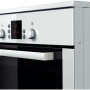 De oven van het Bosch HCE748223 fornuis wit heeft een inhoud van 67 liter