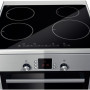 Het Bosch HCE748453 fornuis RVS is voorzien van een inductiekookplaat met 4 pitten