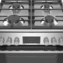 Bosch HXR390E50N rvs gas fornuis - 60 cm. breed