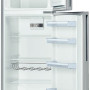De binnenzijde van de Bosch KDV33VL30 koelkast RVS-look