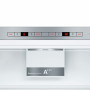 Bosch KGE36EICP rvs koelkast - 186 cm. hoog
