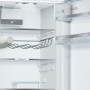 Bosch KGE36EICP rvs koelkast - 186 cm. hoog