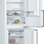 Bosch KGE36EWCP koelkast wit - 186 cm. hoog