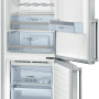 De binnenzijde van de Bosch KGN36XI42 koelkast RVS