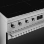 Smeg C92IMX2 inductie fornuis met dubbel oven - rvs