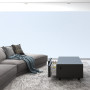CASO Sound & Cool Zwart salon tafel met koellades, speakers en draadloos opladen telefoon
