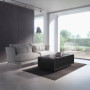 CASO Sound & Cool Zwart salon tafel met koellades, speakers en draadloos opladen telefoon