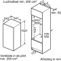 Constructa CK64305 koelkast