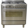Foto van het SMEG fornuis type DS96MFX7 roestvrijstaal