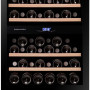 Dunavox DAUF-45.125DB.TO inbouw wijnkoelkast - zwart