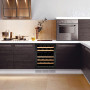 Dunavox DAUF-46.145DB inbouw wijnkoelkast - zwart