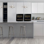 Dunavox DAVG-25.63DB.TO inbouw wijnkoelkast -  zwart