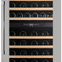 Dunavox DX-123.338DSS inbouw wijnkoelkast - roestvrijstaal