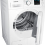 De SAMSUNG warmtepomp droger DV70F5E0HGW is voorzien van een super zuinig energieklasse A - 50% label