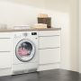 De Electrolux EDH3786GDE warmtepomp droger is direct tussen twee kasten in te plaatsen