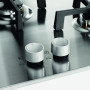 De Electrolux EGU6648LOX kookplaat beschikt over fraaie grote design knoppen.