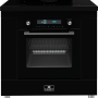 Elementi di Cucina IK9024-ZW inductie fornuis met afzuiging en magnetron - zwart