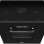 Elementi di Cucina IK9024-ZW inductie fornuis met afzuiging en magnetron - zwart