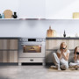 Elementi di Cucina EC9036-IX-S inductie fornuis - klassiek - rvs