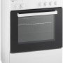 Etna FIV560WIT inductie fornuis - wit - 2-fasen aansluliting
