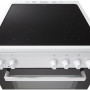 Etna FIV560WIT inductie fornuis - wit - 2-fasen aansluliting