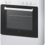 Etna FIV560WIT inductie fornuis - wit - 2-fasen aansluliting