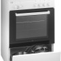 Etna FIV560WIT inductie fornuis - wit - 2-fasen aansluliting