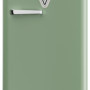 Etna RBT1154GRO groene koelkast - retro