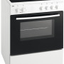 Etna EFK769WIT keramisch wit fornuis