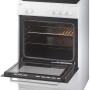 Etna FIV560WIT inductie fornuis - wit - 2-fasen aansluliting