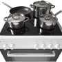 Etna FIV560WIT inductie fornuis - wit - 2-fasen aansluliting