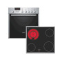 De SIEMENS kookplaat EV645GF12E  kan alleen in combinatie met een SIEMENS HV-oven geplaatst worden