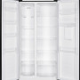 Exquisit SBS239-WS-040EB side-by-side koelkast geopend