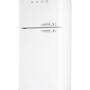 Smeg FAB50BS koelkast wit - linksdraaiend