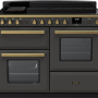 Falcon Estel Deluxe 110 inductie fornuis in antracietgrijze slate kleur