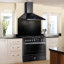 Falcon Professional Plus FX 90 gas-electro fornuis