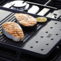 De grillplaat van de FALCON Classic 100 gas/elektro fornuis zwart