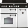 Falcon Classic Deluxe 90 keramisch fornuis wit