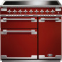 Falcon Elise 90 inductie fornuis in Cherry Red