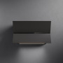Falmec FUSION 85 zwarte wand afzuigkap - schuin design model