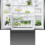 Fisher & paykel RF522ADB5 side-by-side koelkast - blacksteel