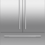 Fisher & paykel RS90A2 inbouw side-by-side koelkast